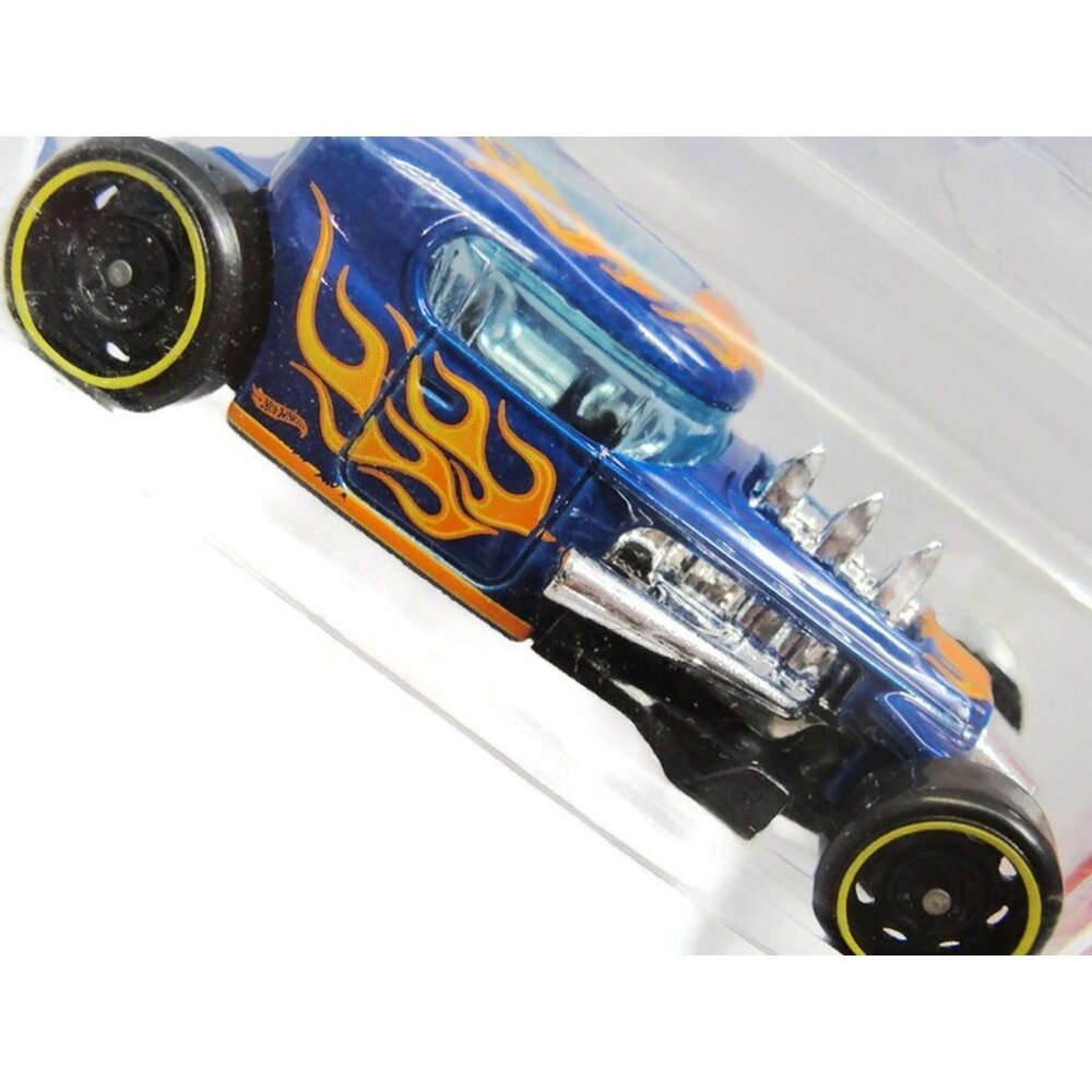 Hot Wheels HW Flames 1/5 Mod Rod 189/250 Blue Die-Cast Toy Car 2020 Edition